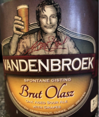 Brut Olasz logo van Vandenbroek Brouwerij